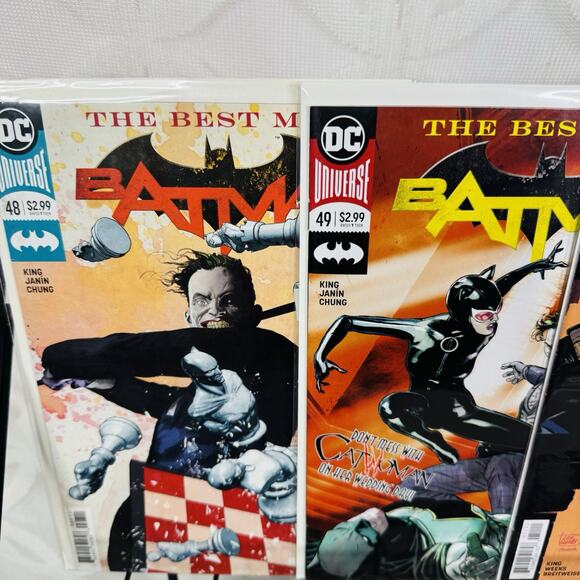 Batman Rebirth 48-49 51-54 56 59 61 63 66-69 lot Vs Joker - Picture 2 of 7